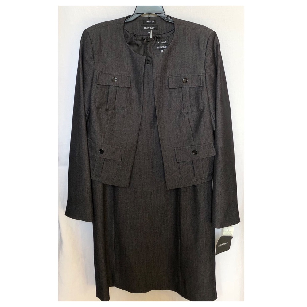 Ellen Tracy Suit Dress Set